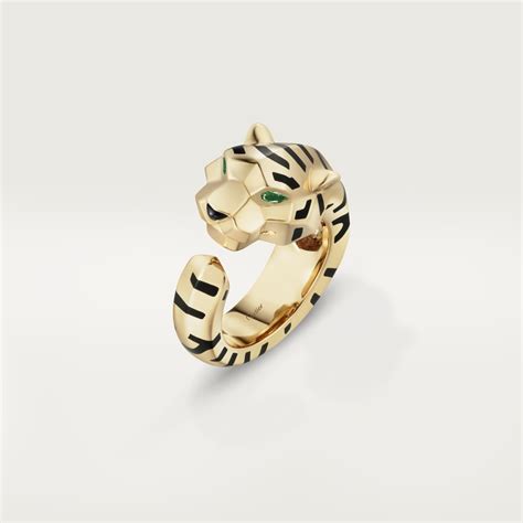 Indomptables de Cartier ring: Indomptables de Cartier Zèbre ring 